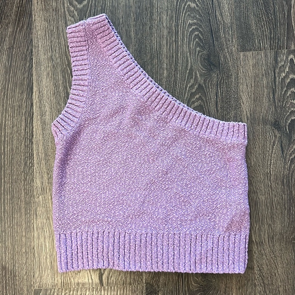 Madewell one shoulder top